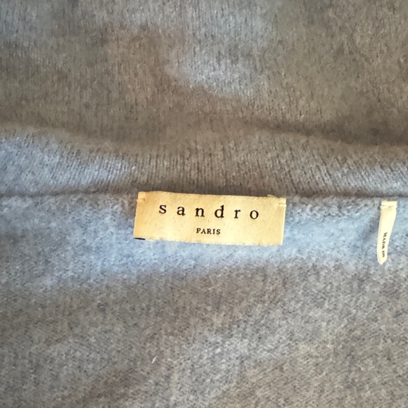 SANDRO Light Blue Sweater - Picture 3 of 3